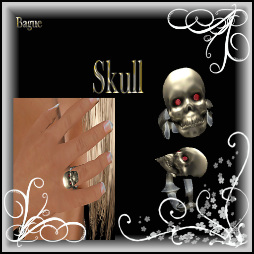 BAGUE SKULL