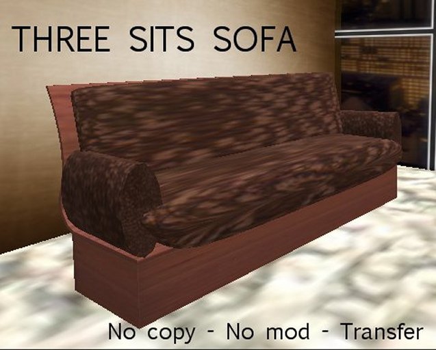 Three sits sofa