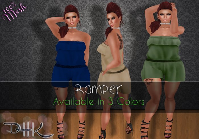 [ D H K ] Romper FatPack