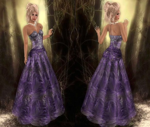 ::JIM:: Gillian Gown in Purple