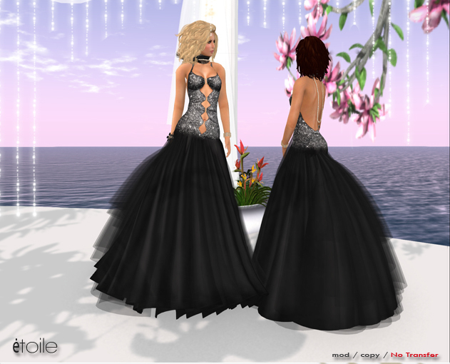 !Rebel Hope Designs - etoile Gown Black Diamond