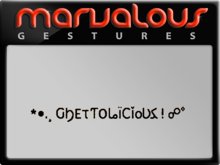 GHETTOLICIOUS! GESTURE