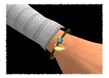 DD Hemp Earth Bracelet Gold w Resizer