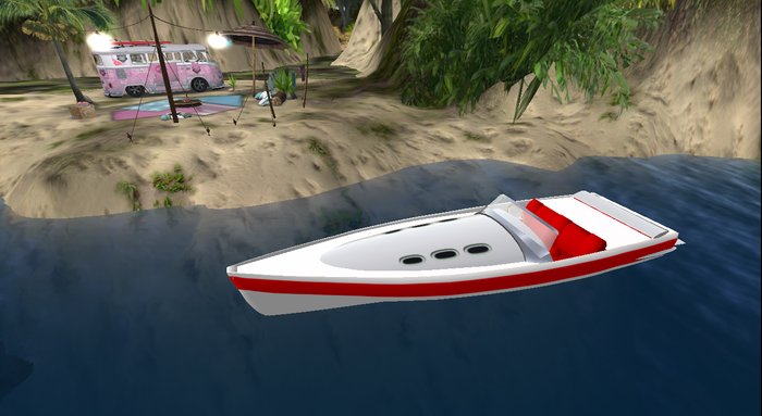 White Angel Powerboat