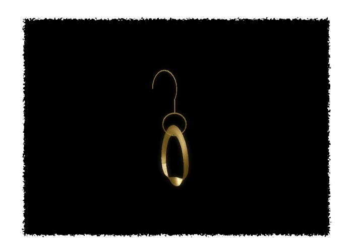 DD Mobius Earrings Gold