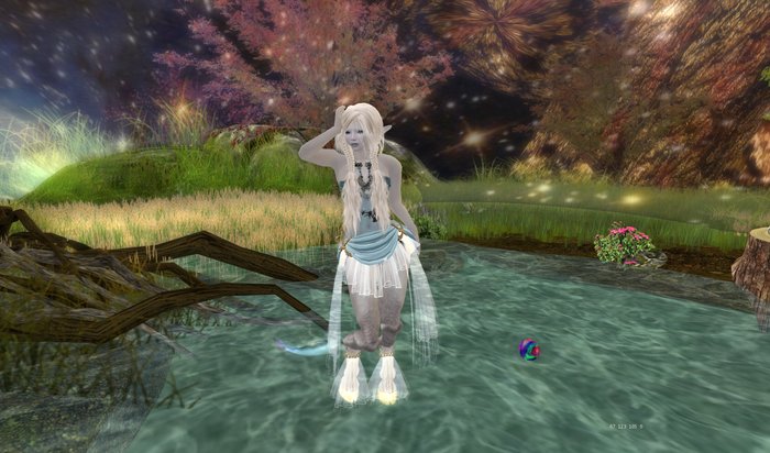 Yr'Kyrish- Silver Aura - Skin