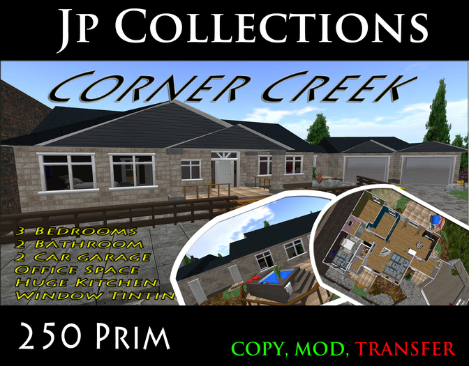 Jp Collections Corner Creek 3 Bedroom Home 250 Prim