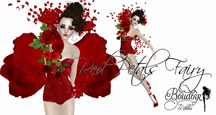 Red Petals Fairy Petite