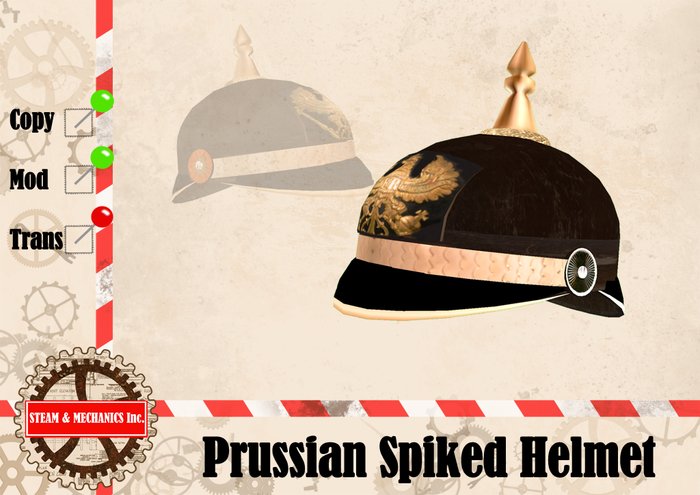 Prussian Spiked Helmet