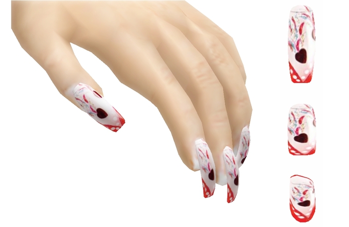 *SALE* PolishMePretty Heart Collection Fireworks