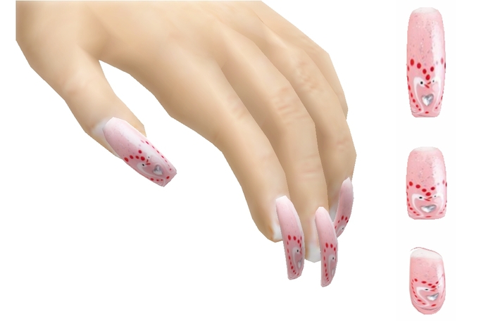*SALE* PolishMePretty Heart Collection Swan Kiss