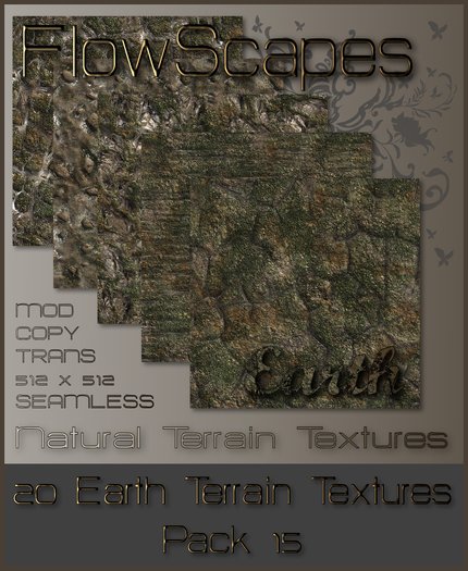 FlowScapes Earth Collection Pack 15