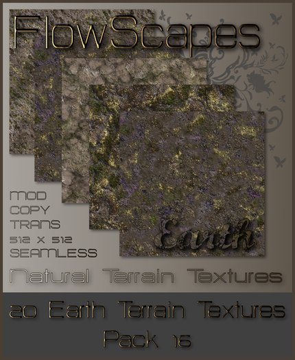 FlowScapes Earth Collection Pack 16