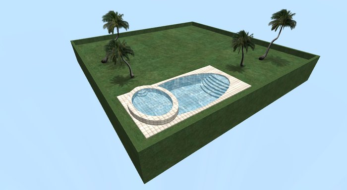 Platform for house - 36 prims