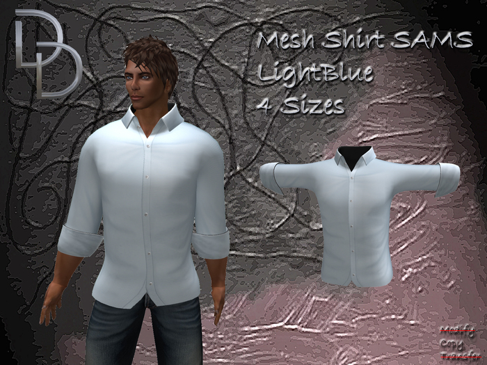 DD Mesh Shirt SAMS (LightBlue)