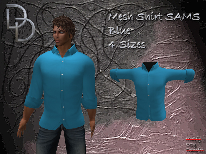 DD Mesh Shirt SAMS (Blue)