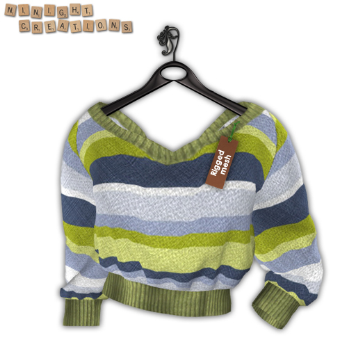 NN Mesh Cropped Sweater 1