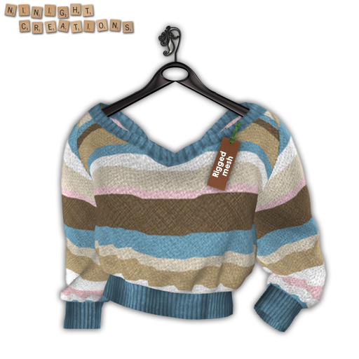 NN Mesh Cropped Sweater 6