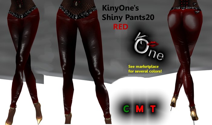 KinkyOne's  Pants 20  RED