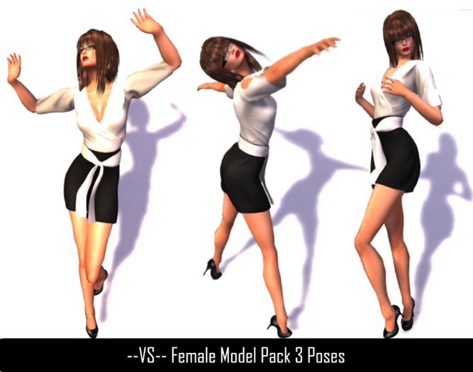 --VS-- Female Model Pack 3 Poses