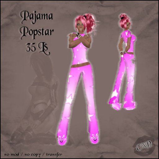 FULL PERM CUTE PAJAMAS & SLIPPERS - 10L