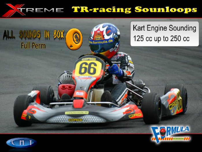 Kart 125cc to 250cc  Engine Sound-Box