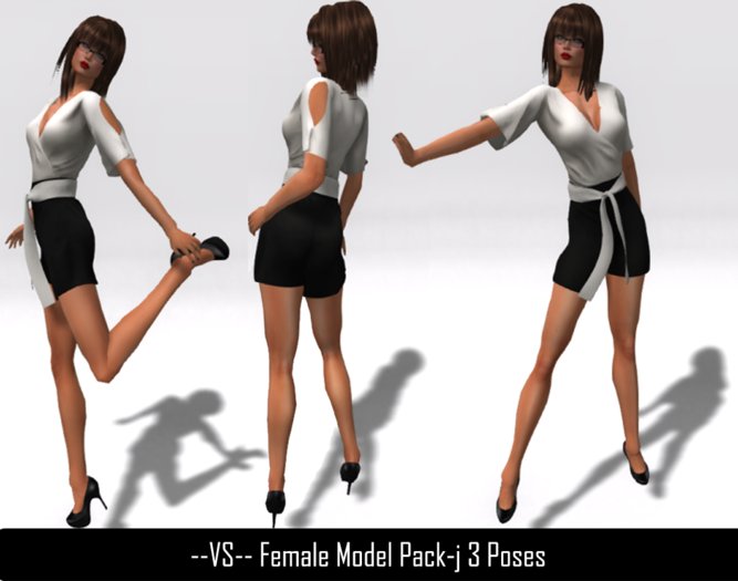 --VS-- Female Model Pack-j 3 Poses