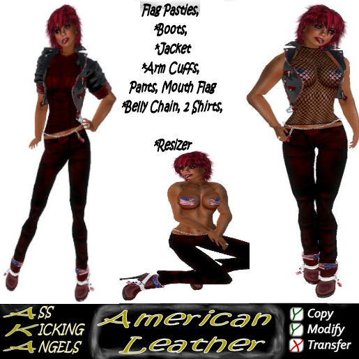 AKA American Leather Red Ad 