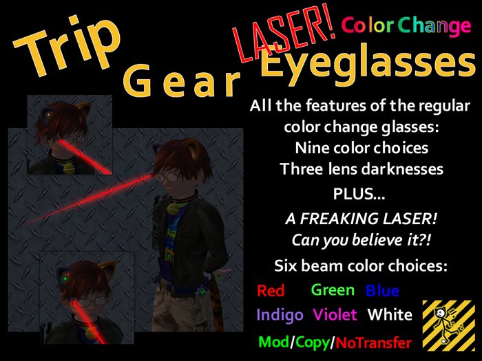 TripGear LASER Color Change Glasses