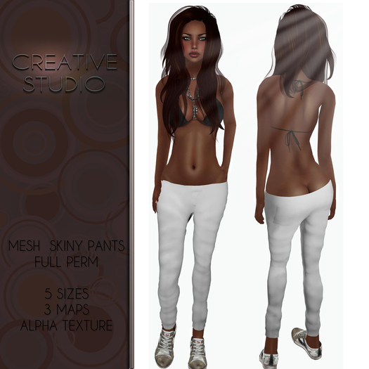 - CREATIVE STUDIO - Skinny Pants 