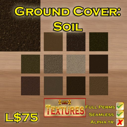USC Textures - Ground Cover: Soil