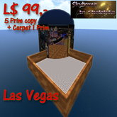 Skybox Las Vegas 25x25x10m + deck mit Terrasse 5Prim [BOXED]