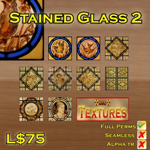 USC Textures - Stained Glass 2 