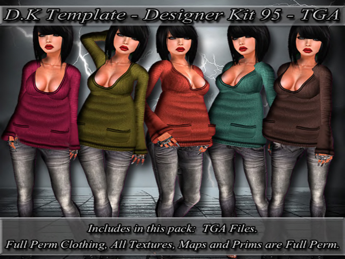 D.K Template - Designer Kit 95 - TGA