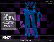 .BD. Husky Black Blue