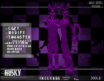 .BD. Husky Black Purple