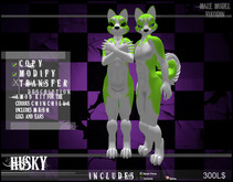 .BD. Husky Green White