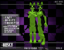 .BD. Husky Black Green