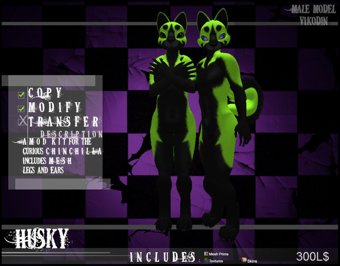 .BD. Husky Green Black
