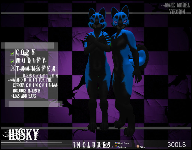 .BD. Husky Blue Black