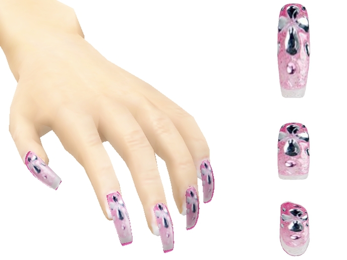 *SALE* PolishMePretty Rhinestone Collection Diamond Flowers