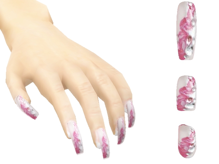 *SALE* PolishMePretty Rhinestone Collection Pink Love