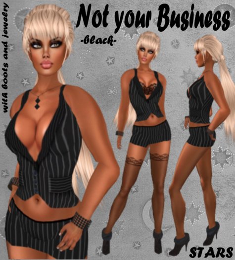 STARS - Not your Business  -black-