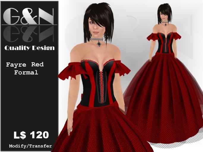 G&N Quality Design Fayre Red Formal
