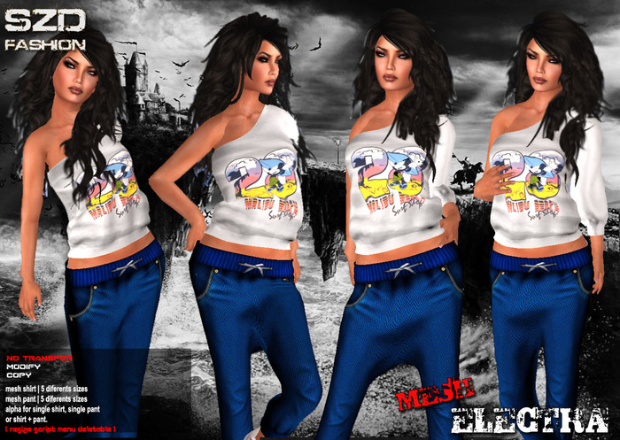 :SZD: Electra ( Mesh Woman Outfit )