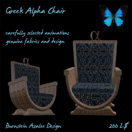 Greek Alpha Chair-Boxed