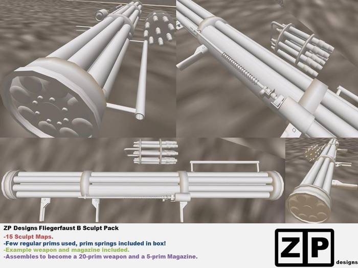ZP Designs Fliegerfaust Sculpts
