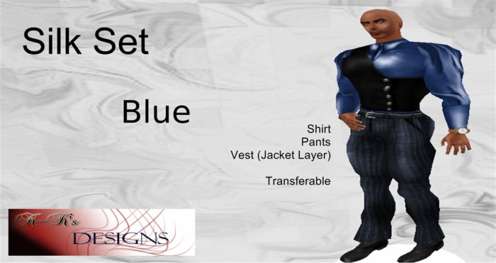 Silk Set Blue