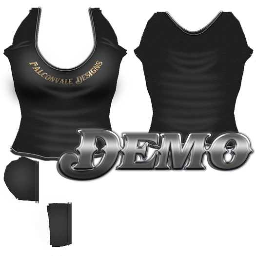 free! falconvale Promo shirt (Black Baby doll)