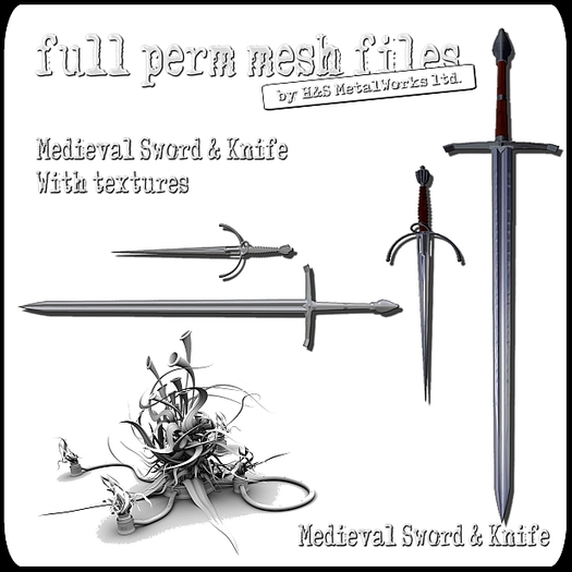 Medieval Sword and Dagger